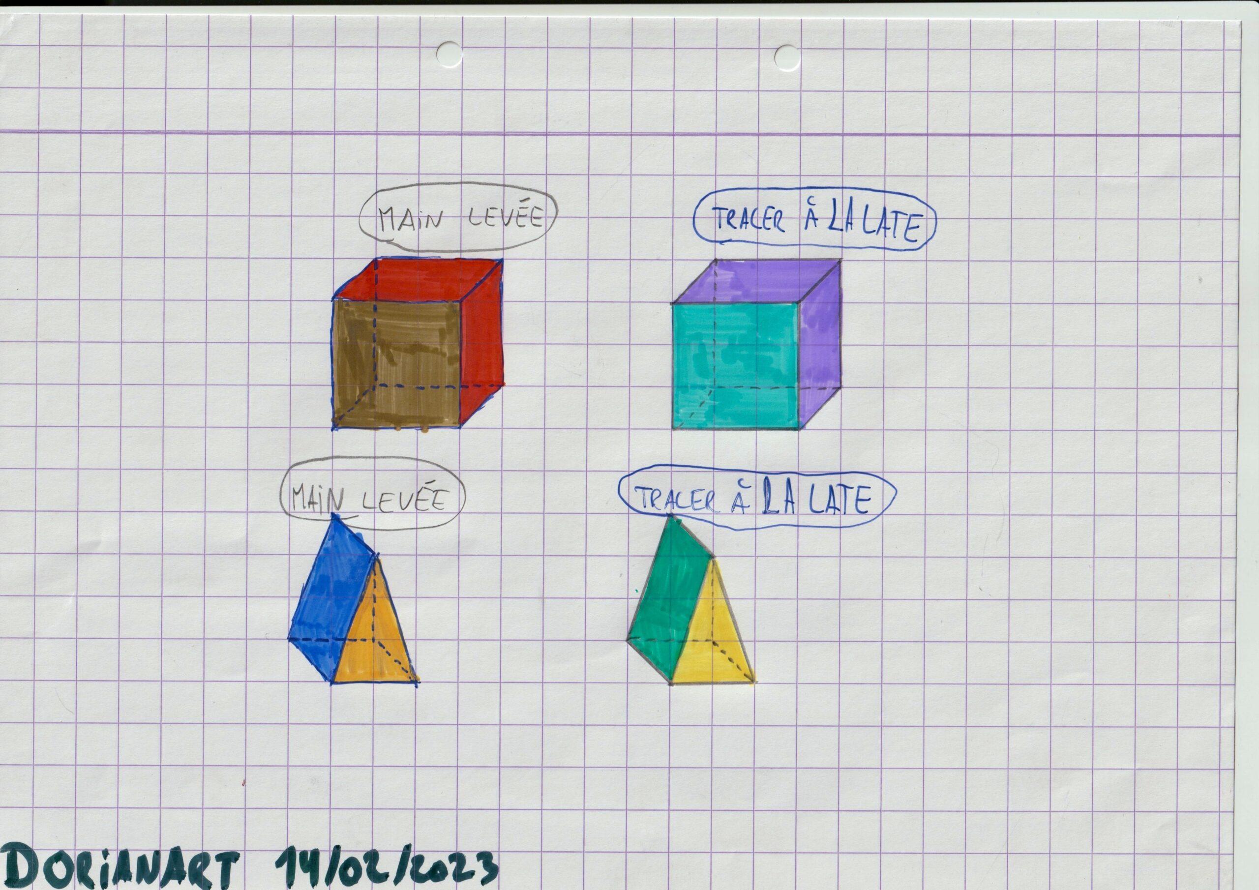 Une latte peut vous être utile pour tracer des formes